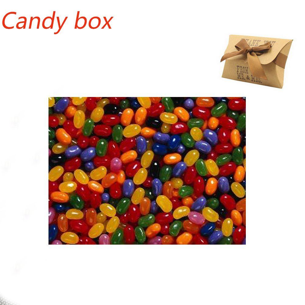 TOP 50pcs Candy Box Romantic Classic Bentuk Bantal Kekinian