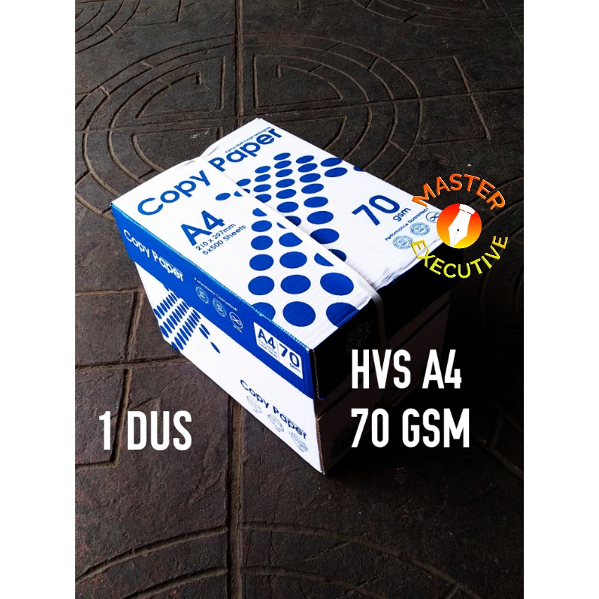 

Ready Stok Copy Paper HVS A4 70 gsm 210 x 297 mm 1dus Berkualitas