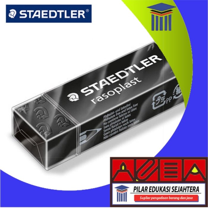 

ERASER | STIP | PENGHAPUS B-20 STAEDTLER HITAM MURAH