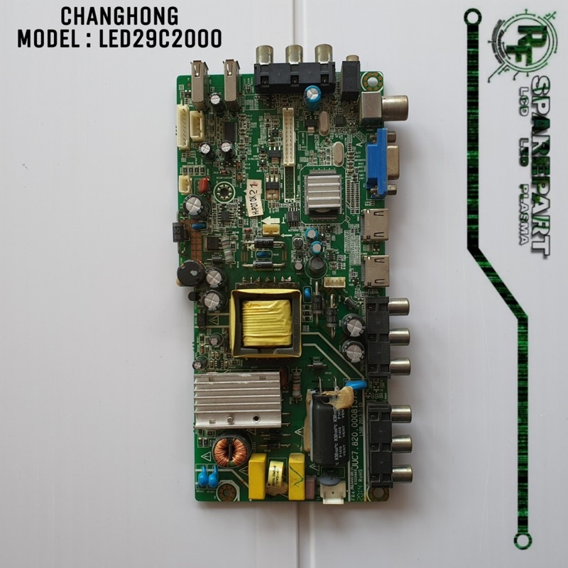 MB MOBO MAINBOARD MESIN TV CHANGHONG LED29C2000 29C2000