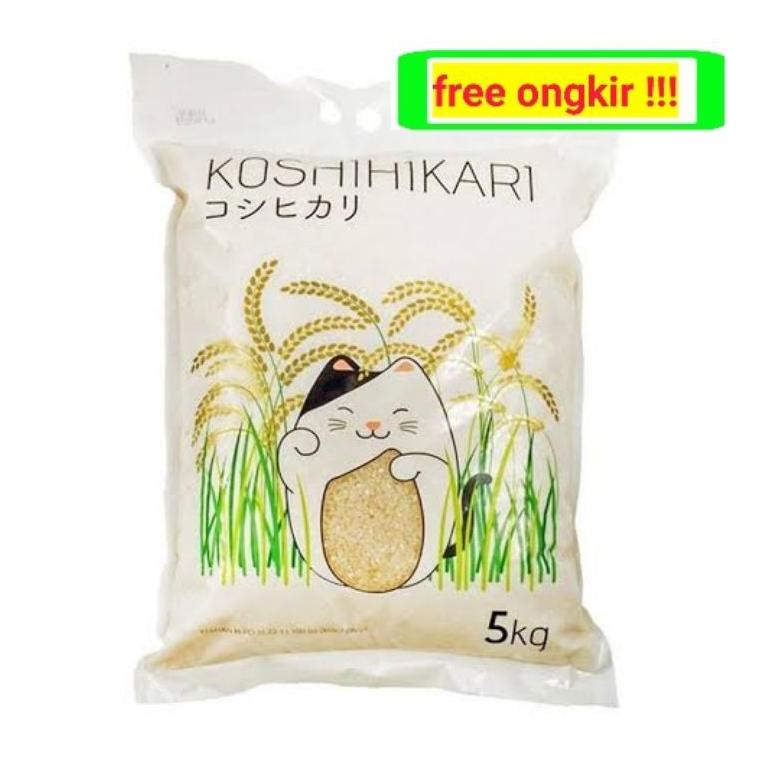 

KWALITAS SULTAN Beras Koshihikari 5kg beras jepang