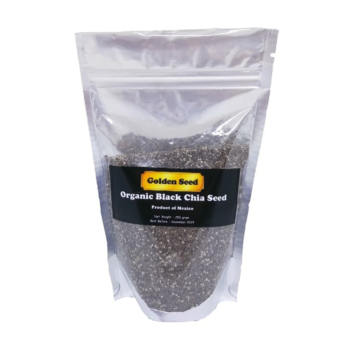 

Organic Black Chia Seeds 250 gram Mexico - Chia Seed Chiaseed Chiaseed