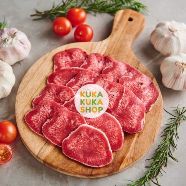 Beef Slice AUST Lidah/Tounge/Gyutan 500gr