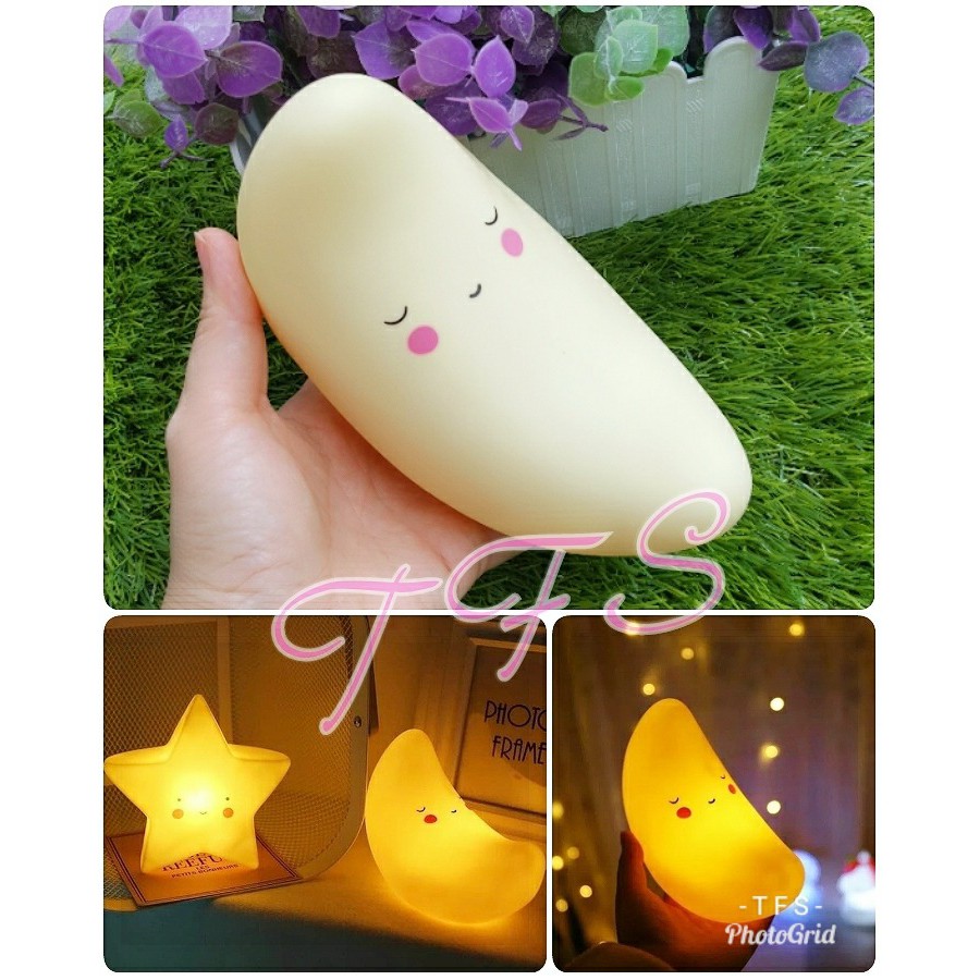 Lampu Tidur / Malam Bentuk Bulan / Moon