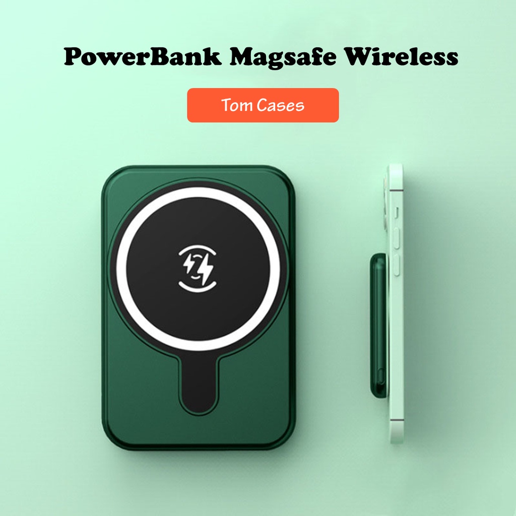 [ TOMCASES ] POWERBANK MAGSAFE WIRELESS / BATTERY PACK MAGSAFE