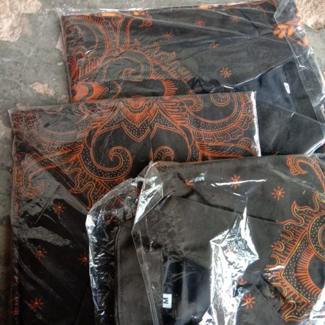 Kemeja Batik Pria Wibawa Pendek Batik Solo Kemeja Prai Lengan Pendek Batik Modern Ori By Raja Sakti