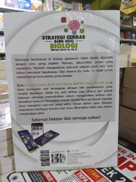 Strategi Cerdas Bank Soal Biologi Smp Mts Kelas 7 8 9 Shopee Indonesia