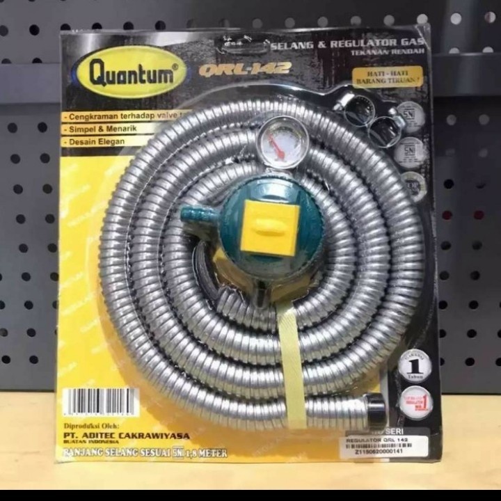 Quantum Selang Gas Regulator Meter 1.8 Meter QRL-142 QRL142 QRL 142