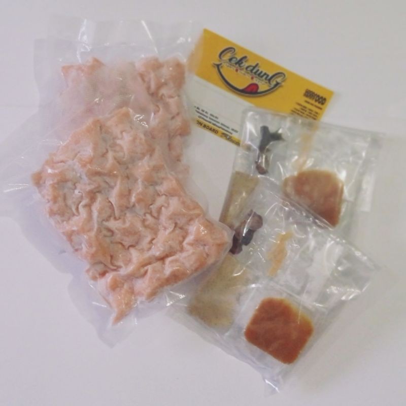 

Tekwan Frozen Udang Gratis Bumbu Kering - 1/2 kg - Asli Palembang - Pempek Cek Dung