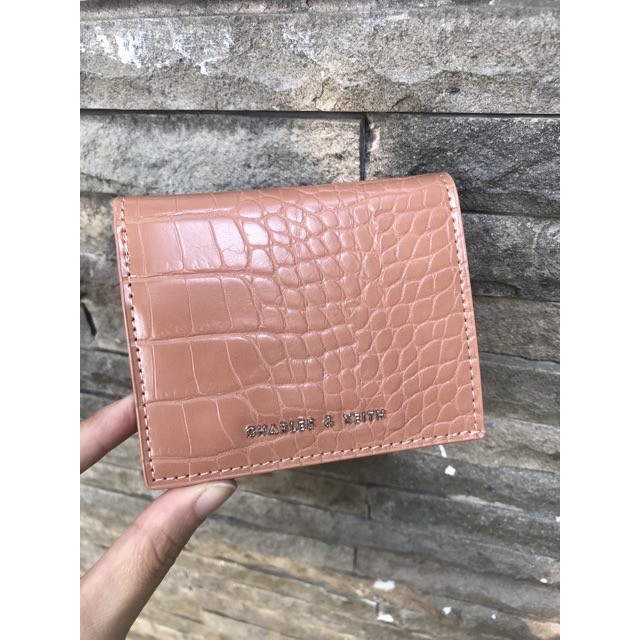 DOMPET | CK |  CROCO PRINTED SHORT WALLET | ORIGINAL IMPORT FREE BOX | CHARLIE_COLLECTION#23852