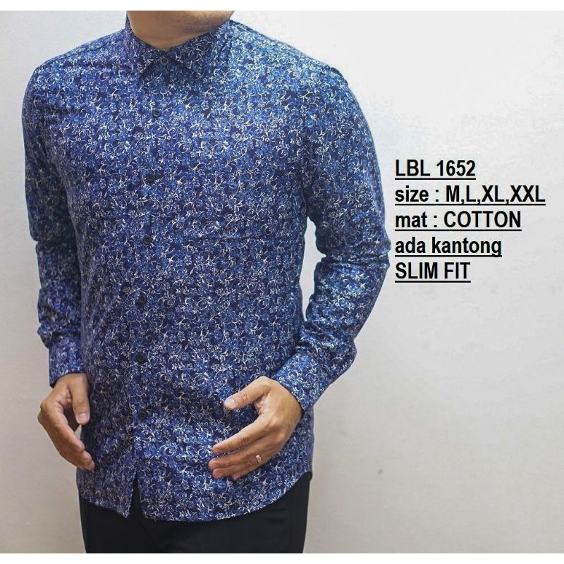 READY SIZE XXL | BATIK PRIA | BATIK COWOK || BATIK SLIMFIT | KEMEJA SLIMFIT | BATIK ORIGINAL