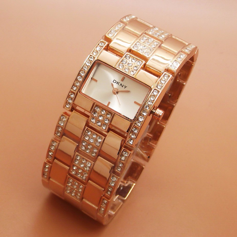 Jam Tangan DKNY Wanita | Jam Tangan Wanita / Cewek DKNY Barbie Rantai Rosegold B_SWH