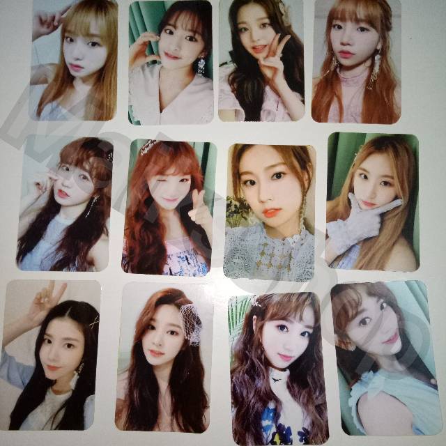 Iz*one Izone Secret Time Photocard Kpop