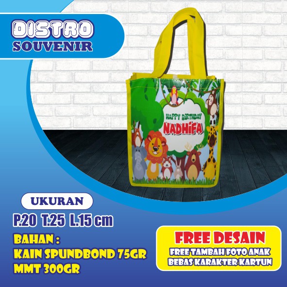 

tas ulang tahun murah karakter | goodie bag | souvenir ultah