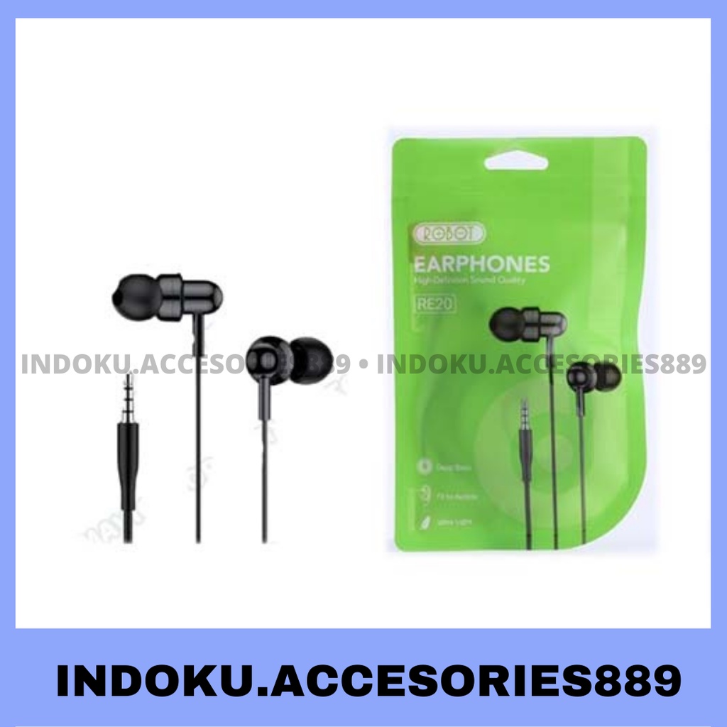 Headset robot RE20 in-ear original