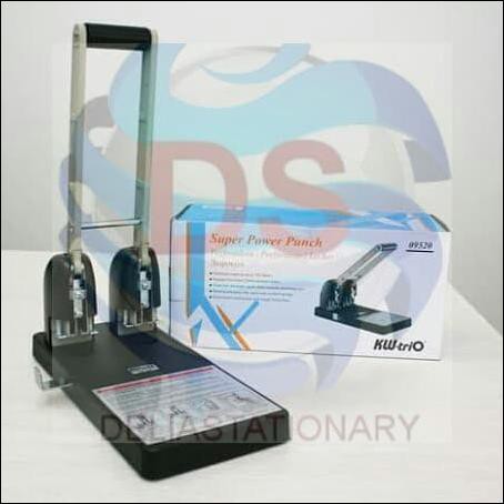 

MESIN PEMBOLONG ATAU PELUBANG KERTAS 2 LUBANG MEREK KW-TRIO TIPE 9520