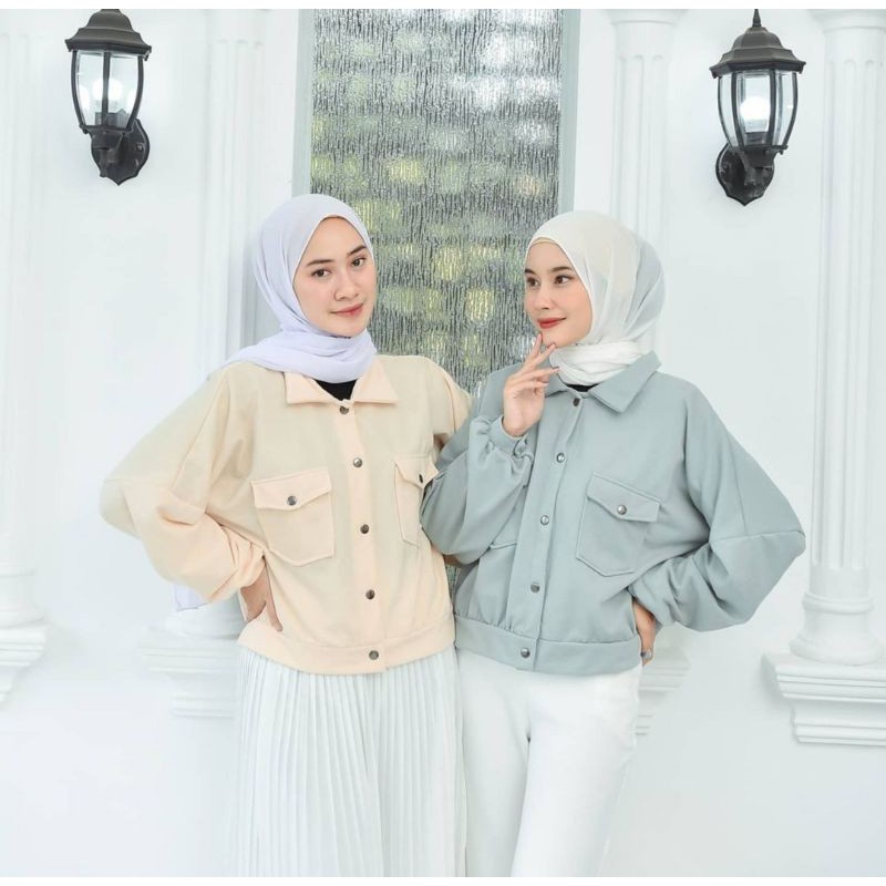 VS - Gloria Oversize XXL Jacket Wanita | Jaket Oversize Wanita Korean Style