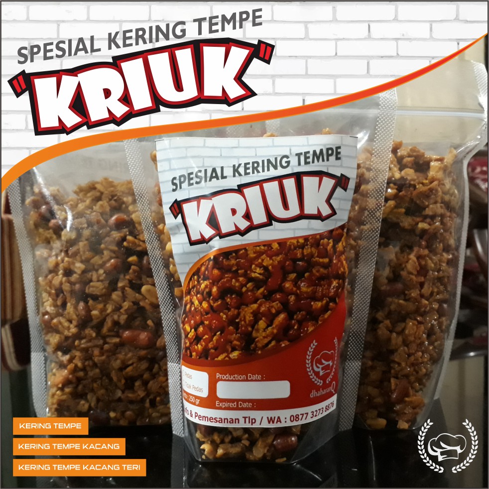 

KERING TEMPE / KERING TEMPE KACANG / KERING TEMPE KACANG TERI / OREK TEMPE