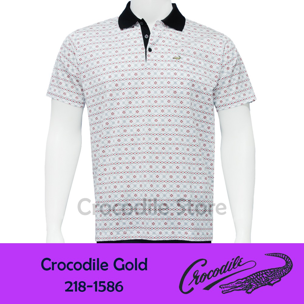 Kaos Kerah Pria Crocodile Gold 218-1586