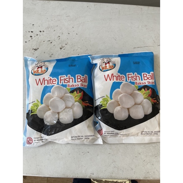 

mr ho white fish ball 450 gr