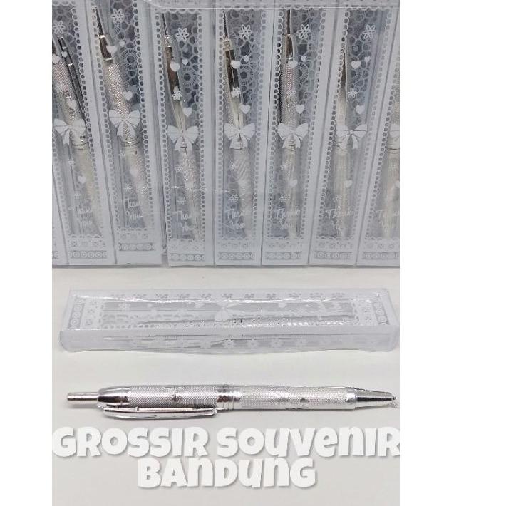 

ISI 50 PULPEN SILVER KEMAS MIKA Special