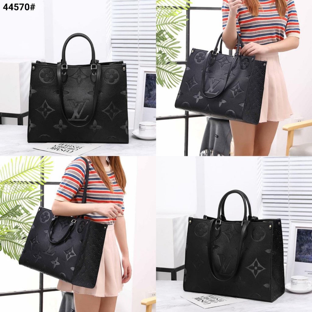 Tas Lv Louis Vuitton Onthego Tote 44570 CVB 94 batam impor original fashion branded reseller sale