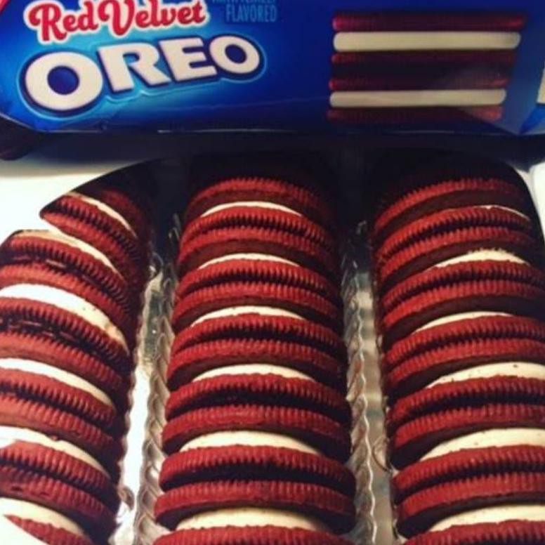 

{Star MaLL HY 27Ma7B`} OREO RED VELVET 133 GRAM / COOKIES OREO / BISKUIT OREO KUKIS RED VELVET / SNA