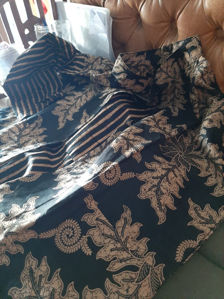 Gamis Batik Manggar,sekar,cantik, Kubis,kupu,padi,daun