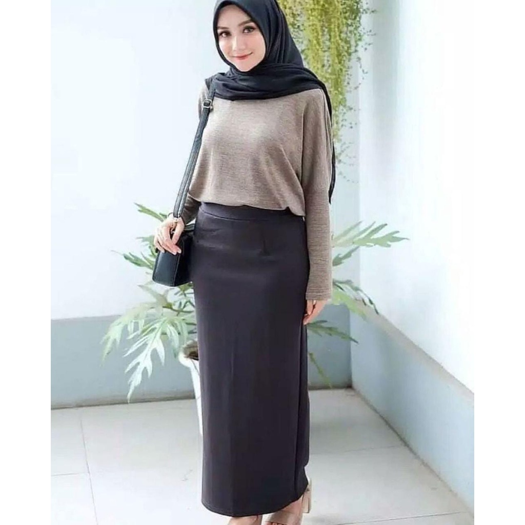 rok span scuba rok span panjang rok kerja rok span polos rok maxi rok pensil rok span scuba tebal ro