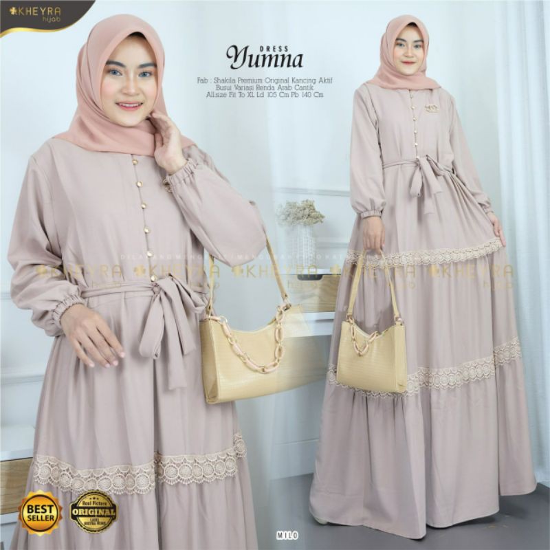 Gamis Yumna Dress by Kheyra