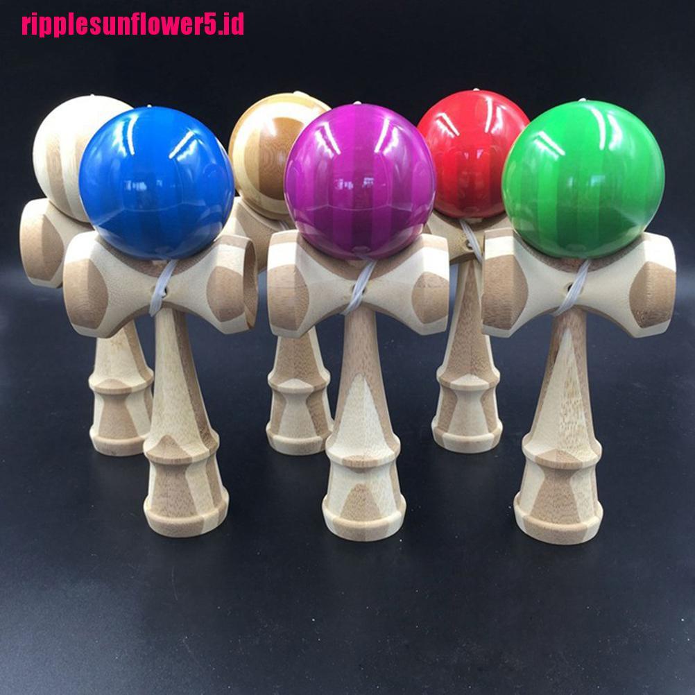 1pc Kendama Tradisional Jepang Bahan Kayu Untuk Edukasi