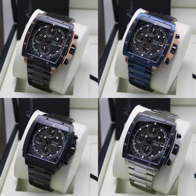 JAM TANGAN PRIA ALEXANDRE CHRISTIE AC 6376 / AC6376 RANTAI ORIGINAL Termurah