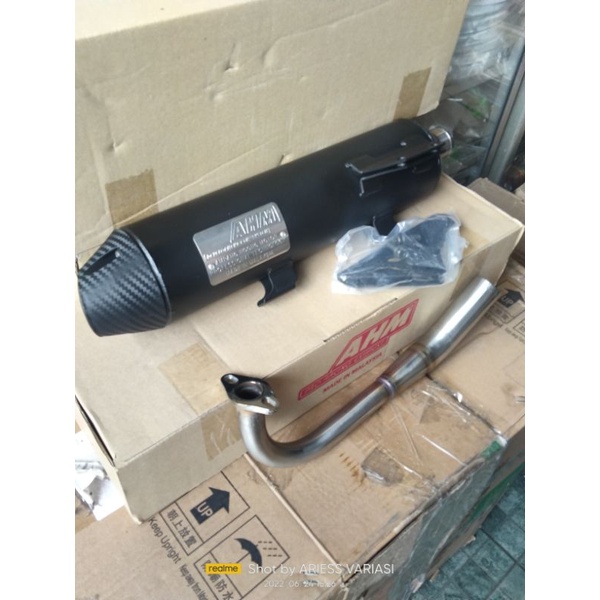knalpot tsukigi AHM AEROX 155 made in malaysia
