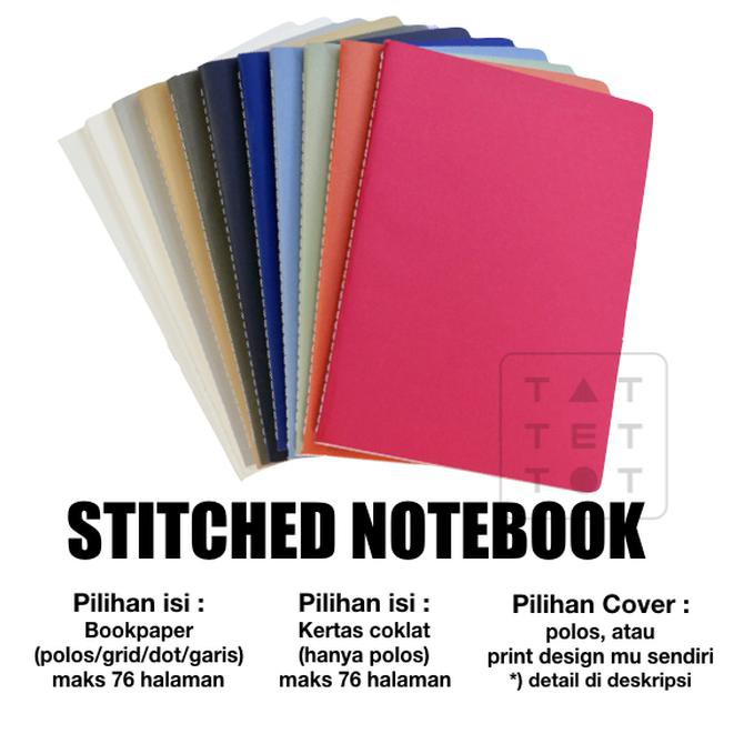 

notebook custom murah A5 polos jahit - Bpaper 72 polos CUCI GUDANG