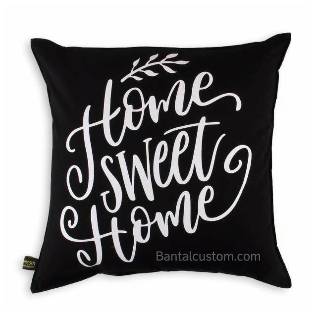 Sarung Bantal Sofa Home Sweet Home Shopee  Indonesia