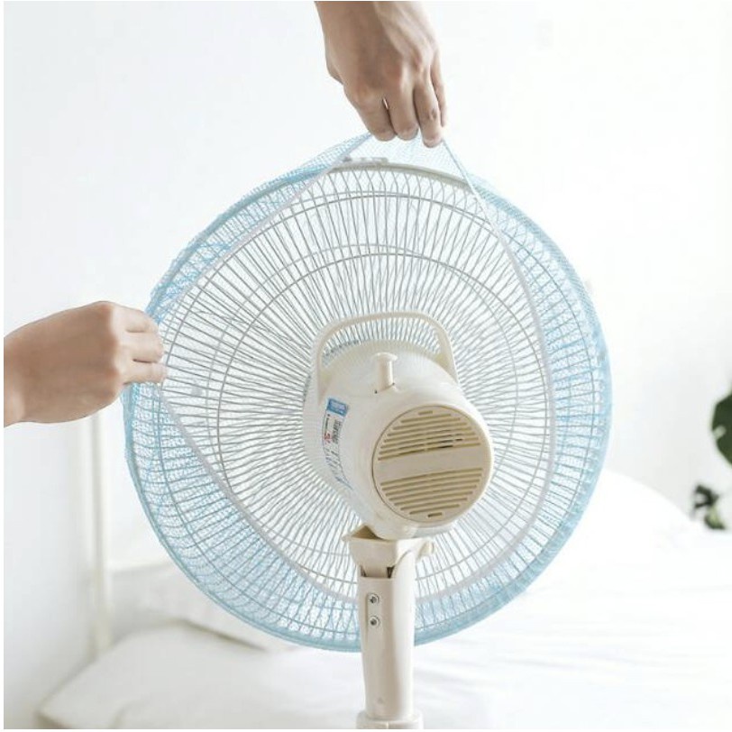 (B105) Sarung Pembungkus Penutup Pelindung Kipas Angin Jaring Fan Cover Baby Safety Fan