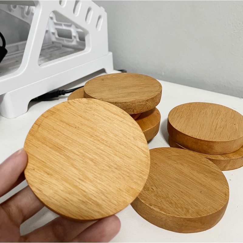 Tatakan Gelas Candle Diffuser / Wooden Coaster