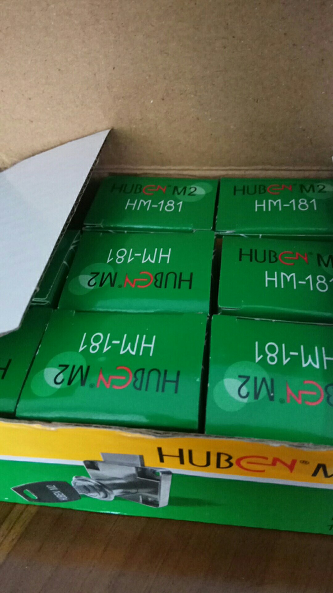 Kunci Laci Huben M2..1lusin Isi 12pcs