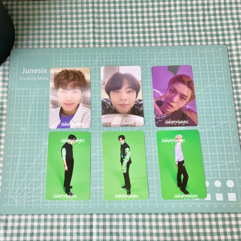NCT TAEIL JOHNNY YUTA STICKER JEWEL SET PHOTOCARD