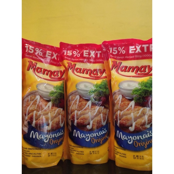 

mamayo mayonais kemasan 1kg free 15%