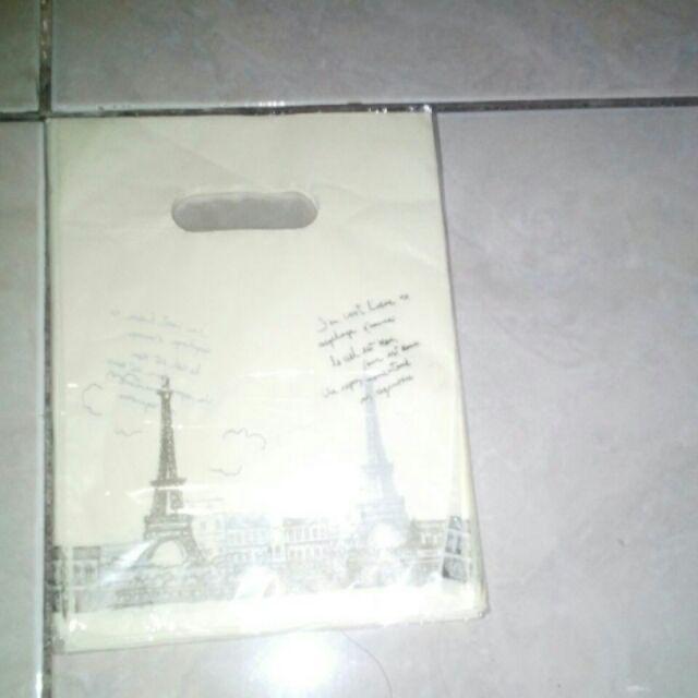 Kantong Plastik Motif 15 X 20 / Kresek Olshop (-+50pcs)