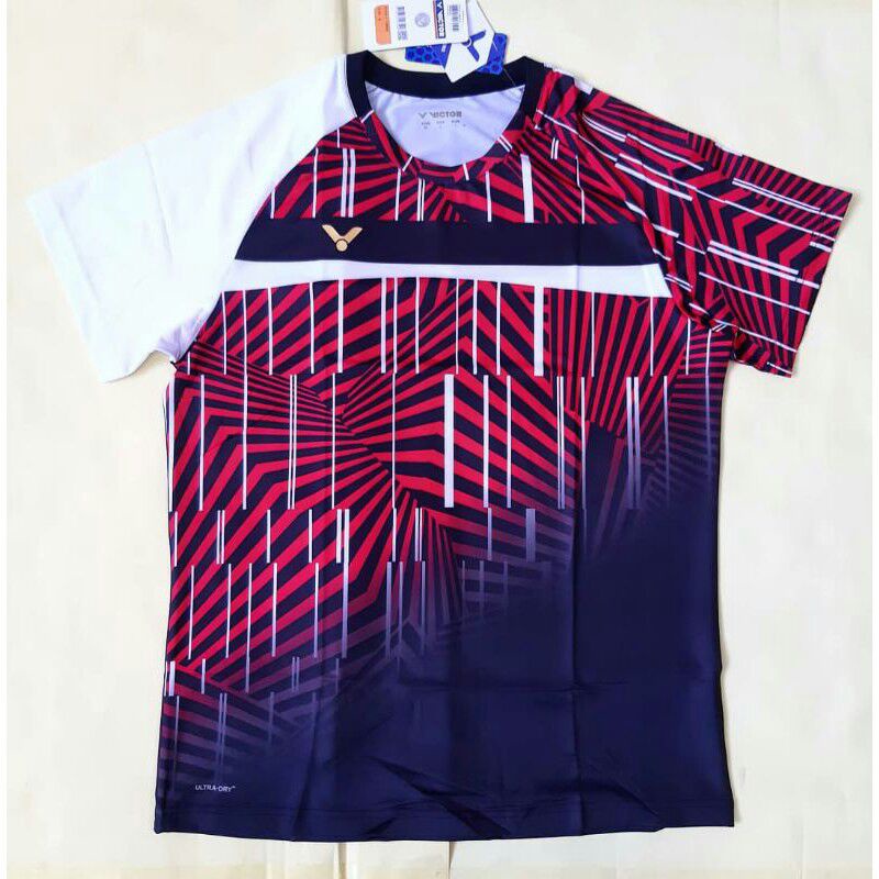 JERSEY BADMINTON MURAH VICTOR T10003C PRAVEN MELATI ORIGINAL