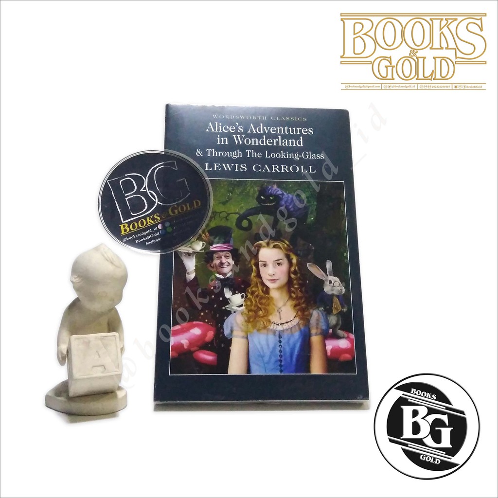 Alice's Adventures in Wonderland & Through Looking-Glass - Lewis Carroll (Bhs INGGRIS)