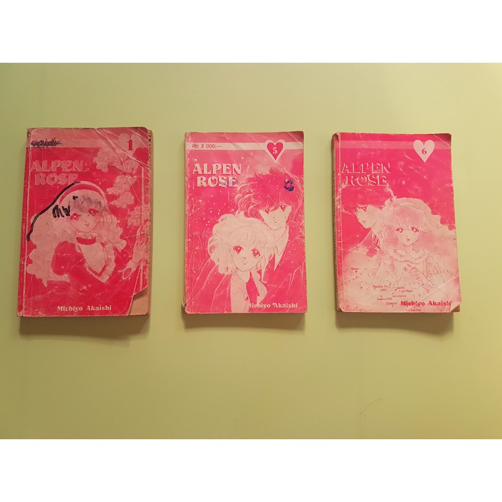 Komik Jepang Alpen Rose (Original Bekas)