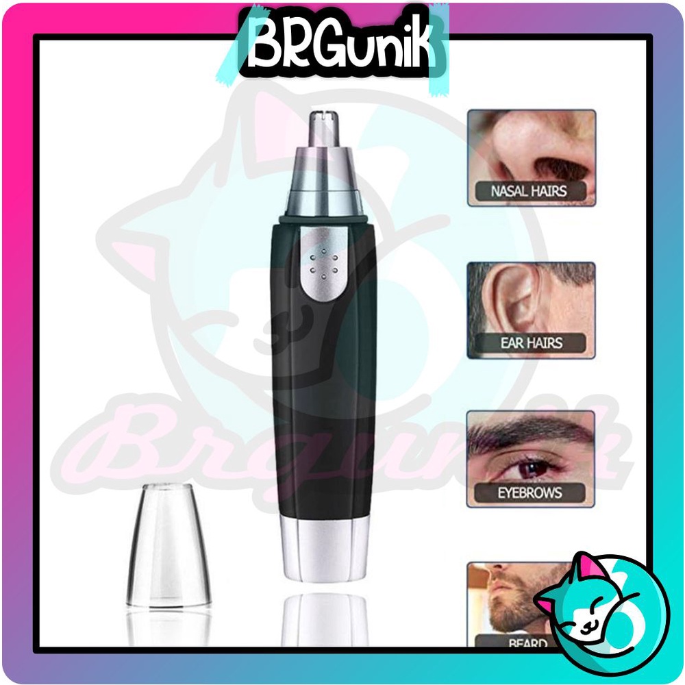 BRGUNIK Alat Cukur Bulu Hidung Nose Trimmer Pembersih Bulu Hidung Elektrik CYD-101 R733