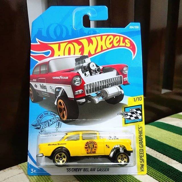 Hotwheels Hot wheels Chevy Bel Air Gasser Custom open rivet