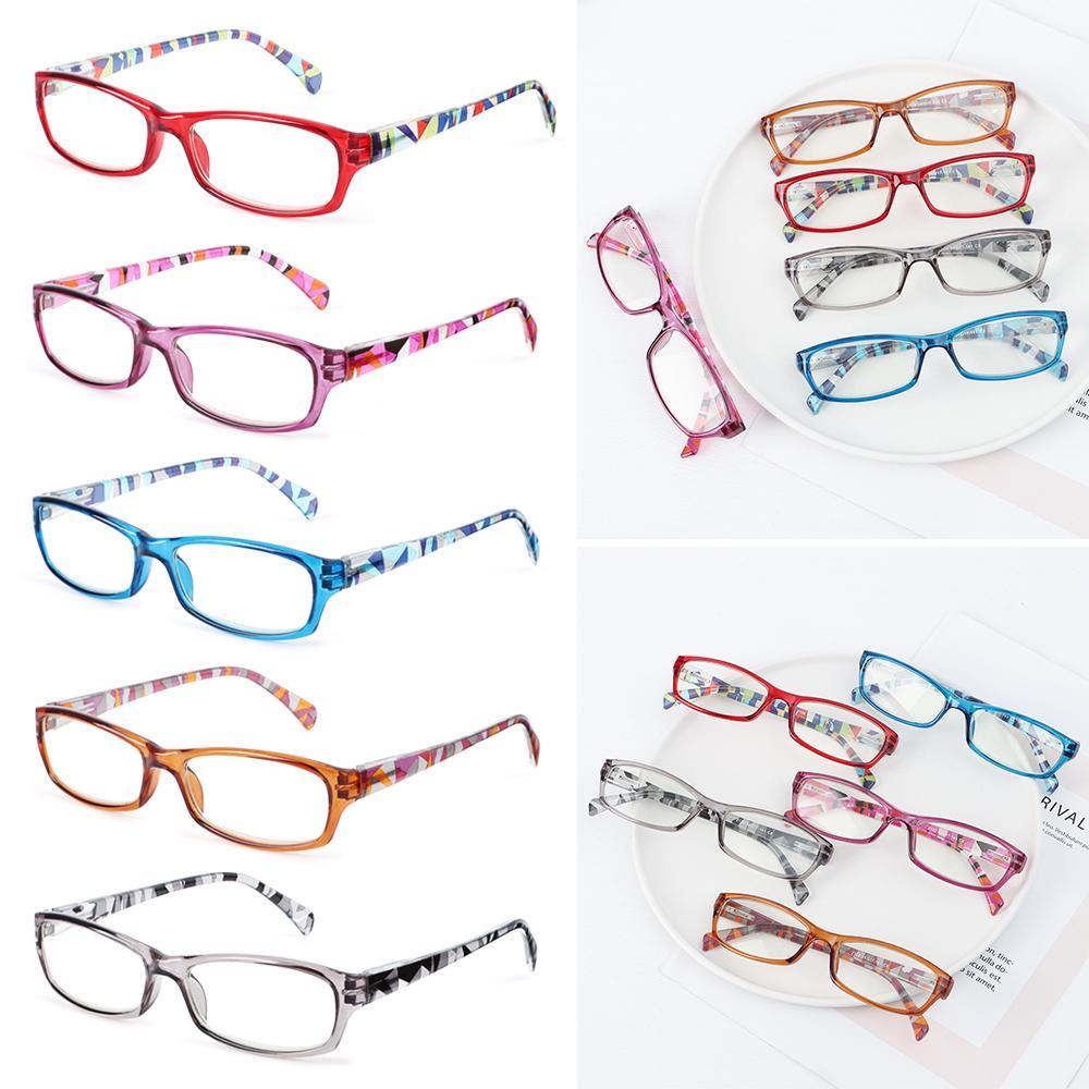 Nanas Anti-Cahaya Biru Kacamata Fashion Printing Vintage Klasik Presbyopia Eyewear