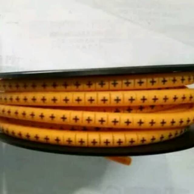 Kabel Marker / Cable Markers Tipe EC-1 Tanda + (plus) uk. 0.75-3.5mm