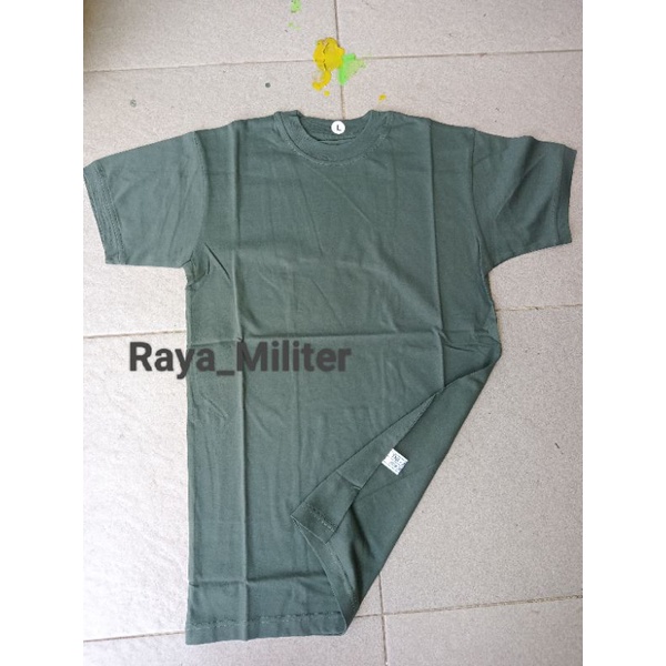 Kaos PDH TNI AD jatah ORI, kaos Dryfit