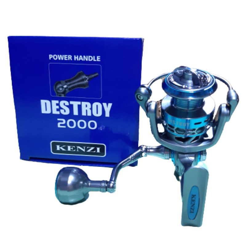 REEL KENZI DESTROY  8+1 BB  1000 2000 DAN 3000 POWER HANDLE